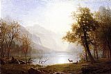 Albert Bierstadt Valley in Kings Canyon painting